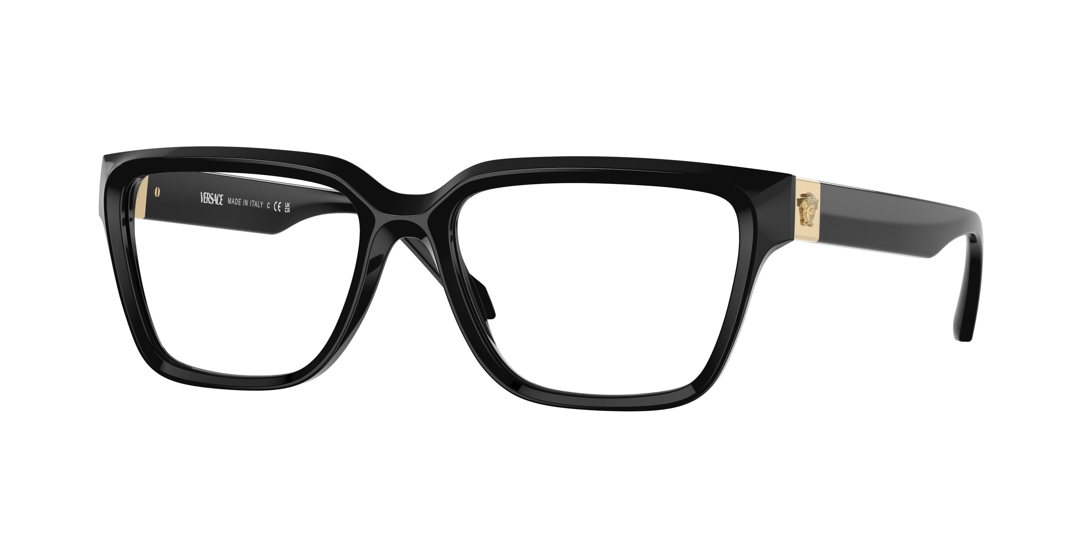 Versace 3357 Eyeglasses GB1 - Black / 53