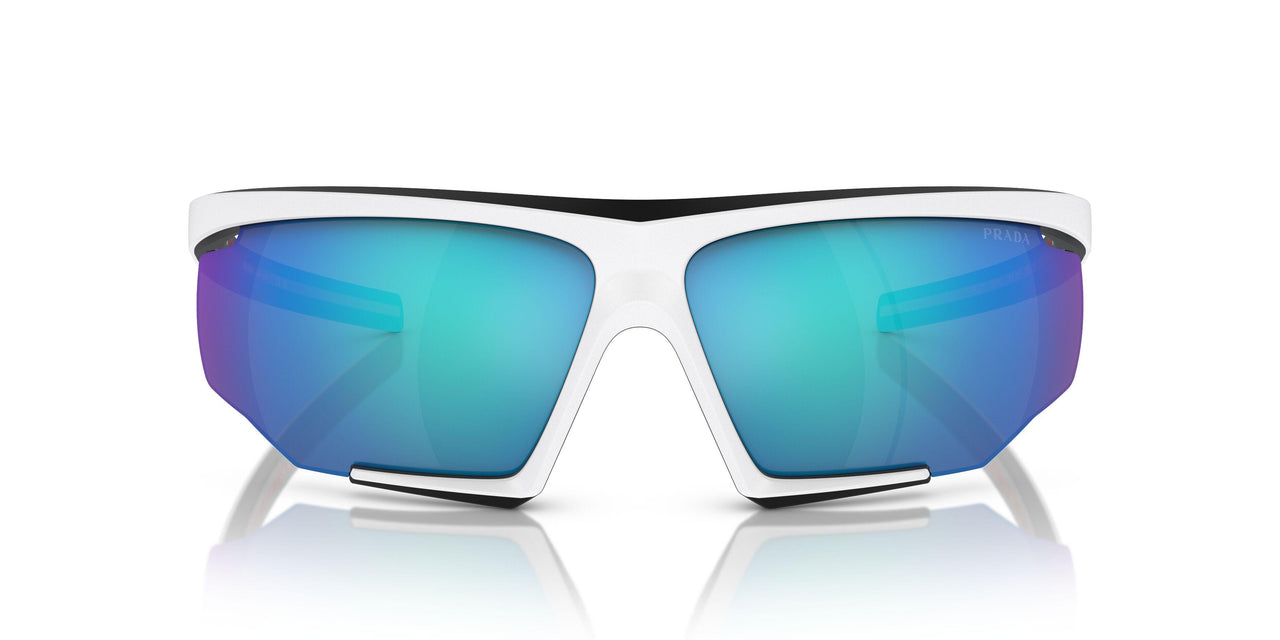 15K08R - White - Blue Mirror
