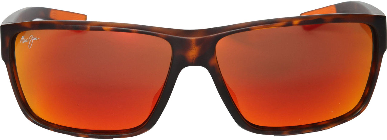 10A - Matte Dark Havana With Orange - Hawaii Lava