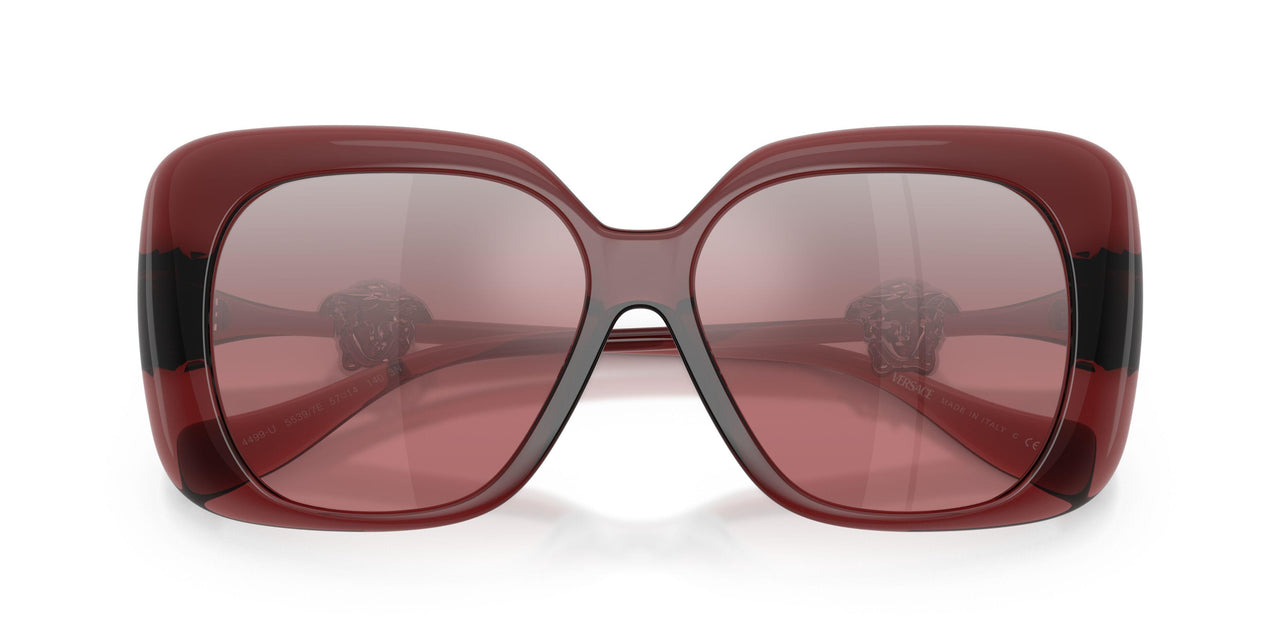 55397E - Red - Pink Mirror Silver Gradient