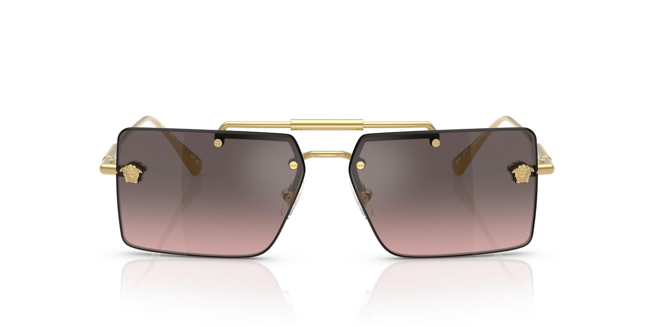 100258 - Gold - Pink Gradient Grey Flash Silver