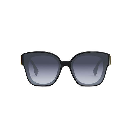 01W - Shiny Black - Gradient Blue