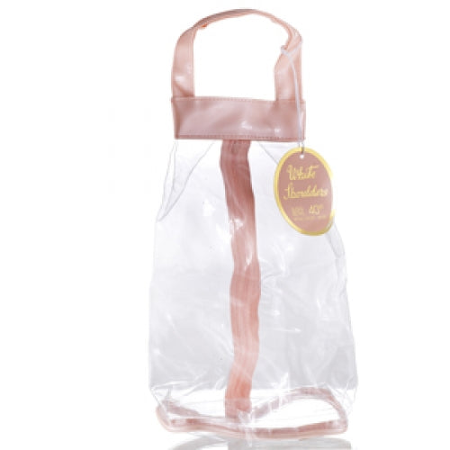 Elizabeth Arden White Shoulders peach Clear Cosmetic Bag