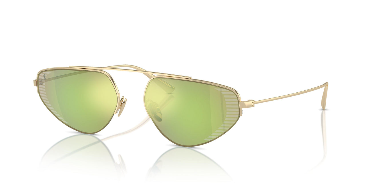 302/8N - Gold - Green Mirror