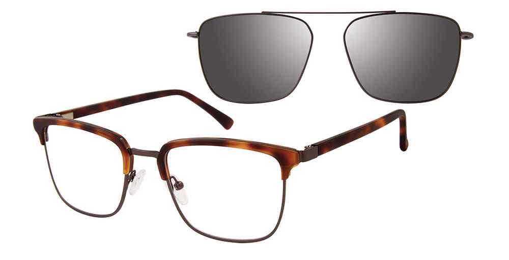 Revolution REV-QUINCY-w/Clip Eyeglasses