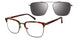 Revolution REV-QUINCY-w/Clip Eyeglasses