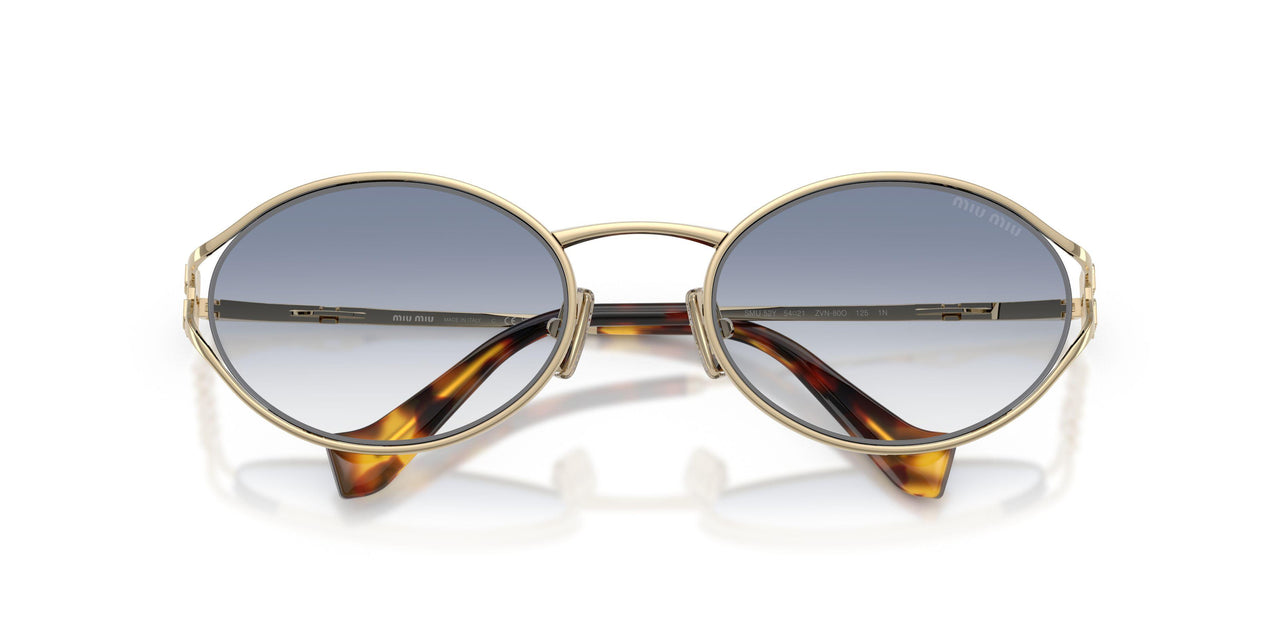 ZVN80O - Gold - Clear Gradient Light Blue