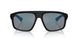 1BO08F - Black - Dark Grey Mirror Blue/red