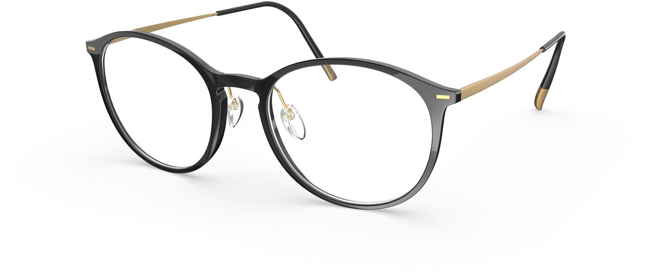 9032 - Black Shiny - ext. nosebridge + temple length