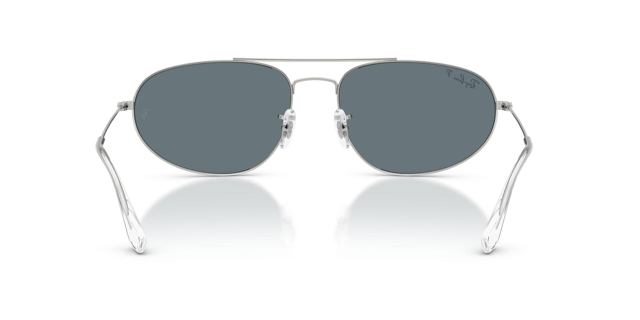 003/3R - Silver - Dark Blue Polarized