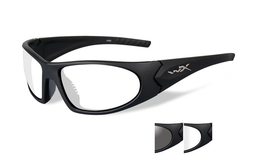 1004 - Grey/clear/matte Black Frame - Clear / Smoke Grey