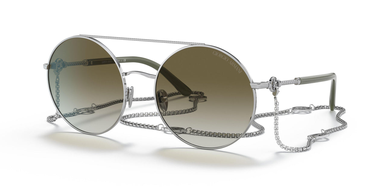 30158E - Silver - Gradient Green