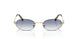 ZVN80O - Gold - Clear Gradient Light Blue