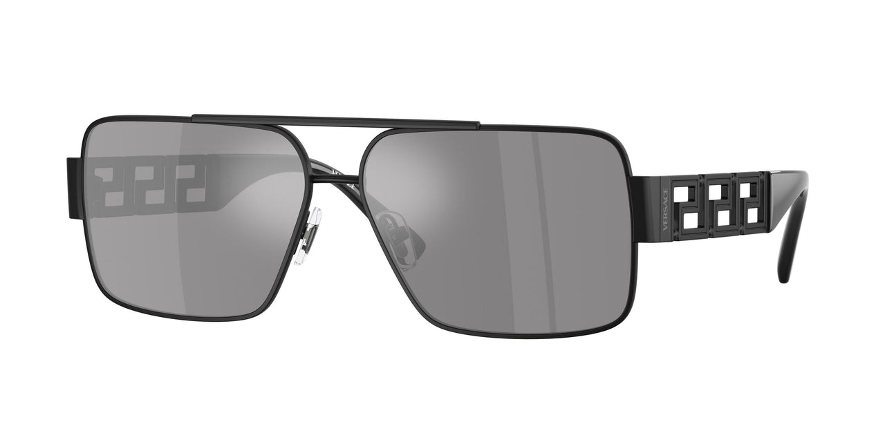 12616G - Black - Dark Grey Mirror Silver