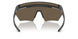 1BO02U - Black - Brown Mirror Orange