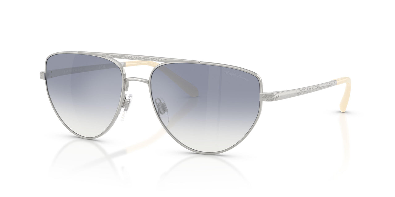 90017B - Silver - Clear Gradient Blue Mirror Silver