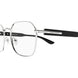001 - Silver/Black - Transparent