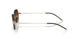 5035Q1 - Gold - Dark Brown Gradient Mirror