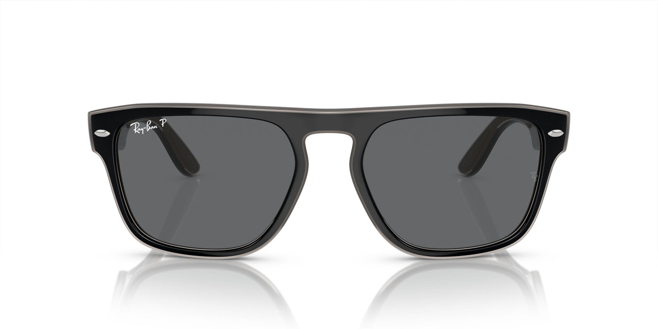 673381 - Black & Light Grey & Transparent Grey - Dark Grey
