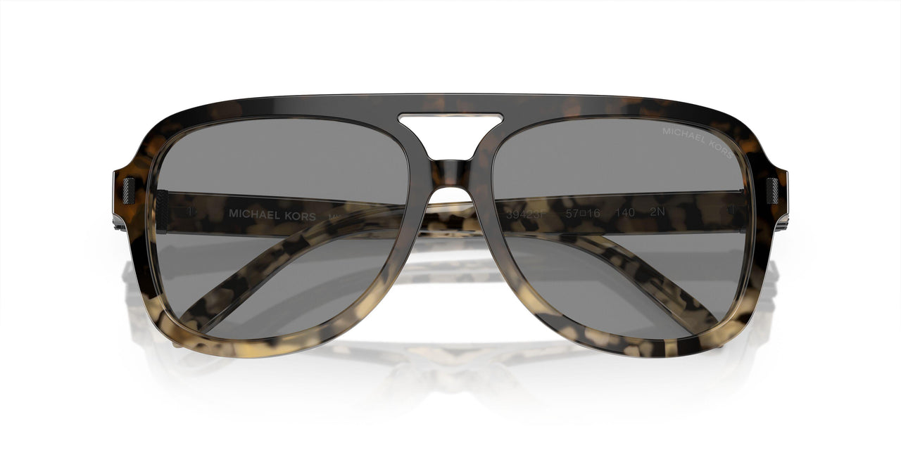39423F - Black Grey Gradient Tortoise - Dark Grey Solid