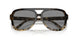 39423F - Black Grey Gradient Tortoise - Dark Grey Solid