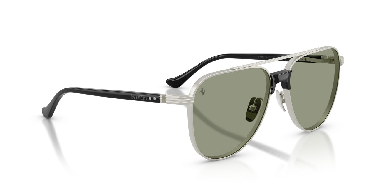 312/C7 - Silver - Dark Green/red