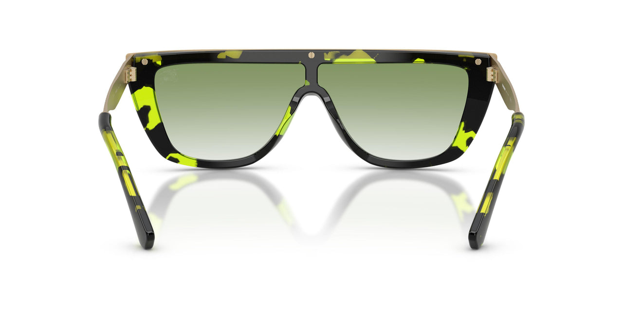 13598E - Green - Clear Gradient Green