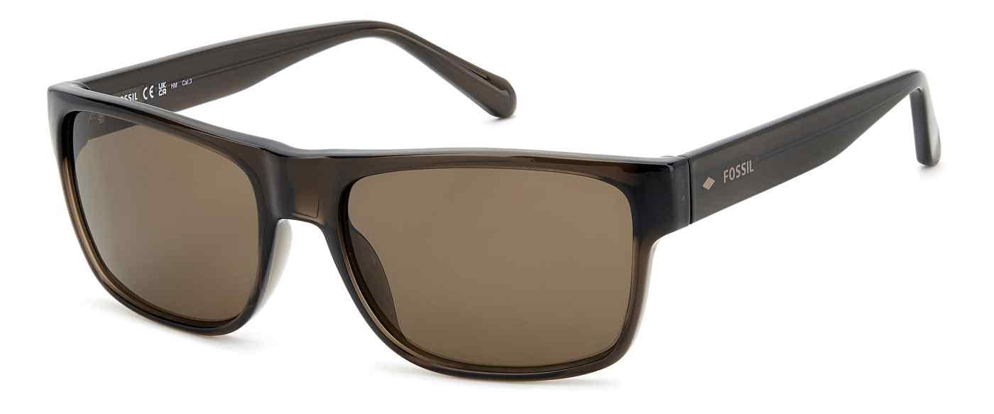 Fossil Unisex Sunglasses With Case, Polycarbonate Lenses Amazon.com: Fossil mens Male Style Fos 3100/S Sunglasses  main image 2