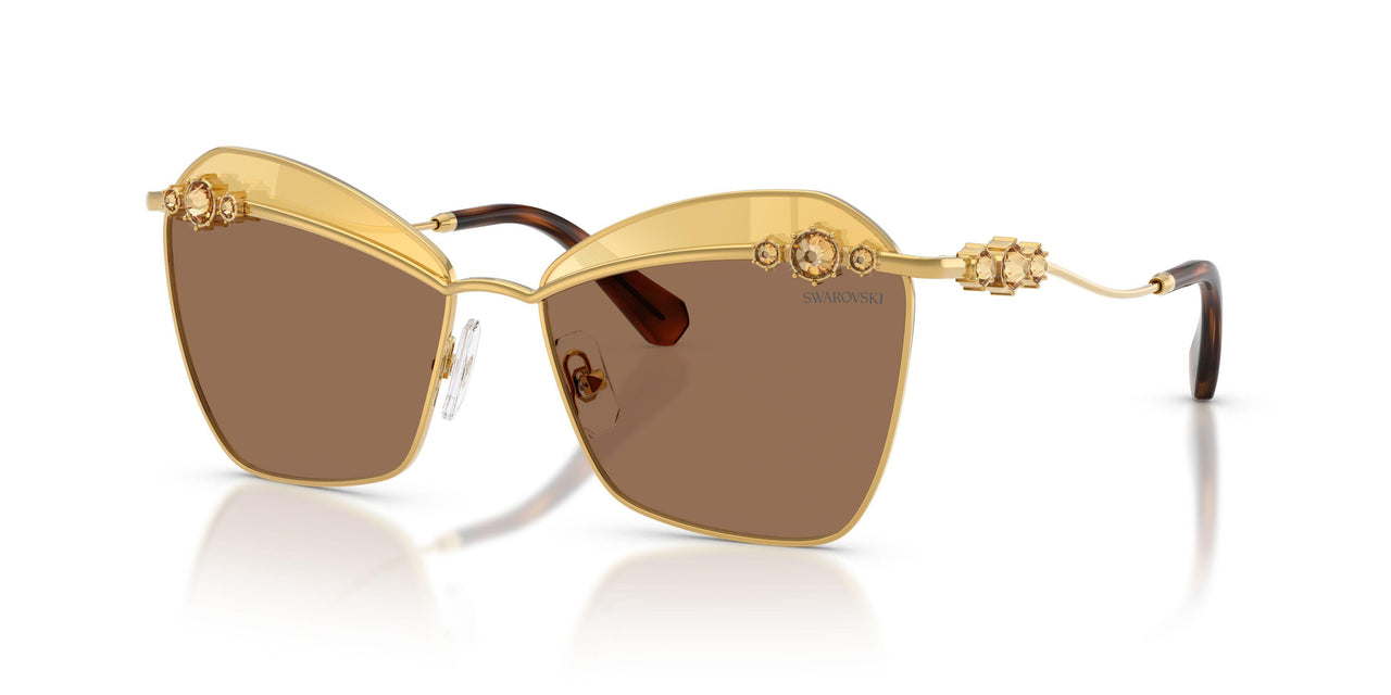 4007TO - Yellow - Brown Swarovski Gold