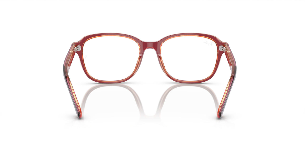 3947 - Top Red & Violet & Orange - Clear