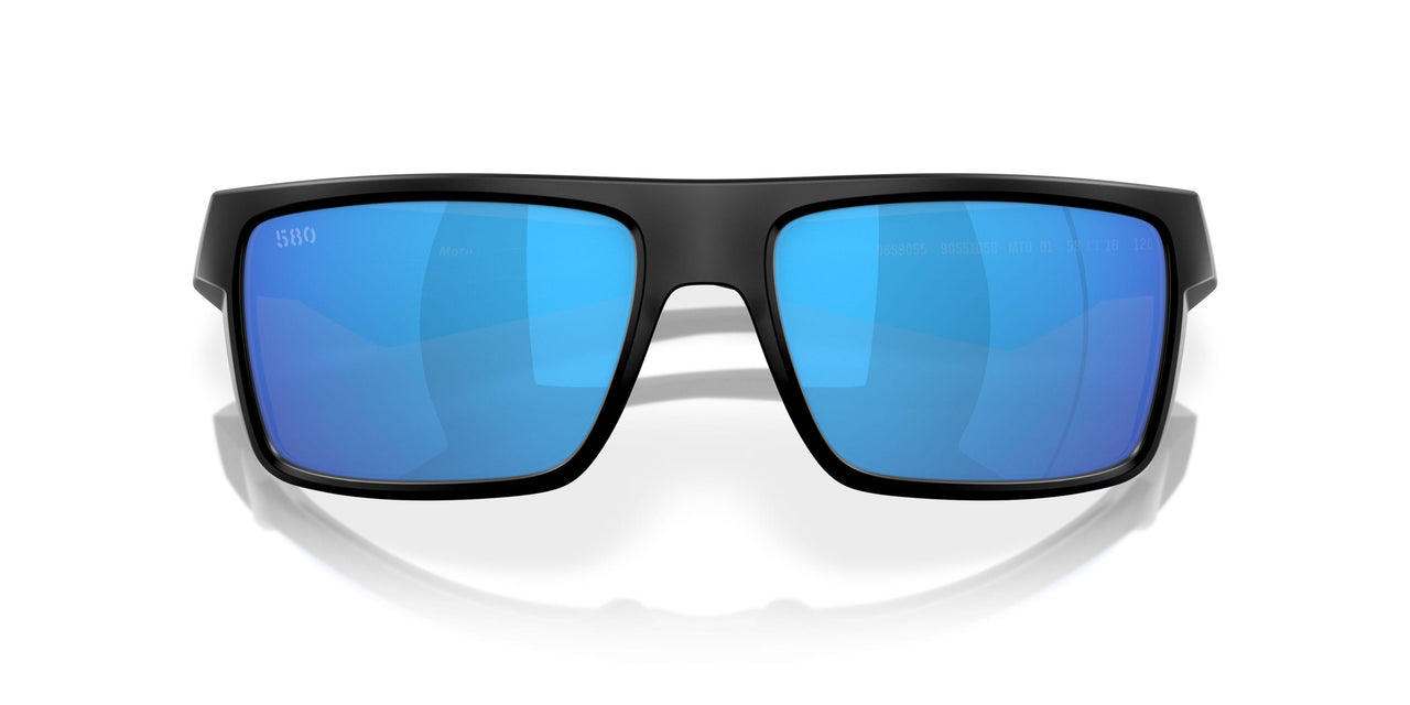 905505 - 111 Matte Black Teak - Blue Mirror 580p