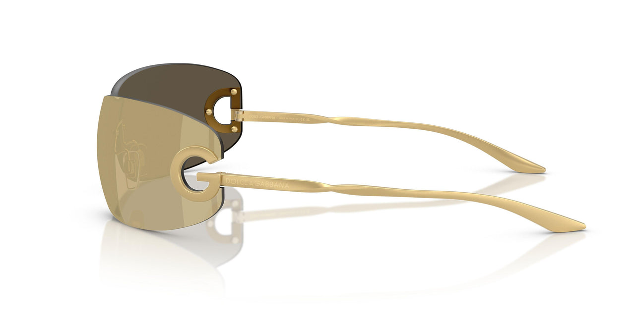 12246E - Gold - Light Brown Mirror Gold