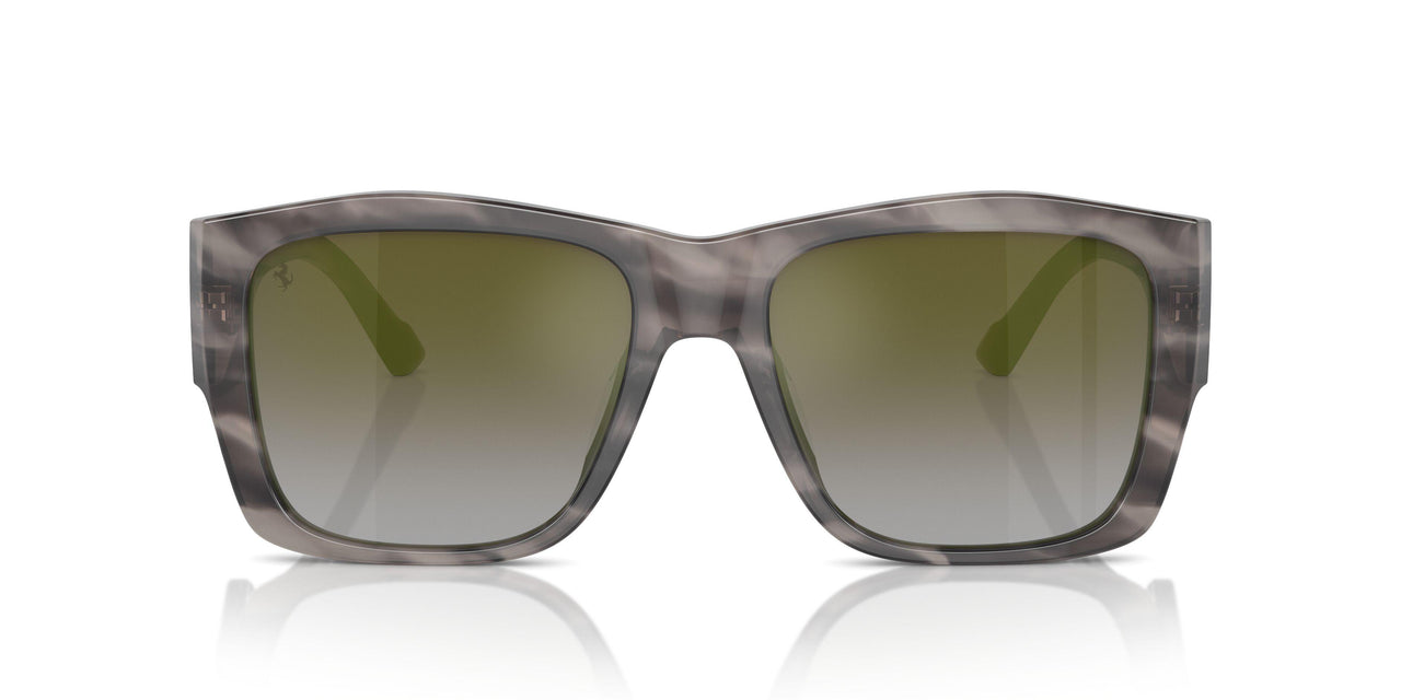 710/9J - Grey - Gradient Green Mirror