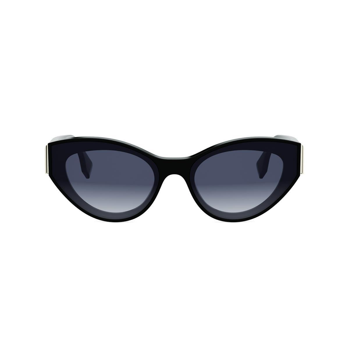 01W - Shiny Black - Gradient Blue