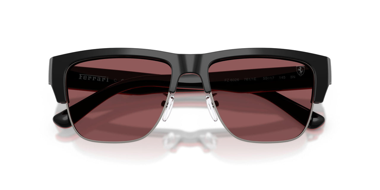 761/1E - Black - Red Contrast Pro