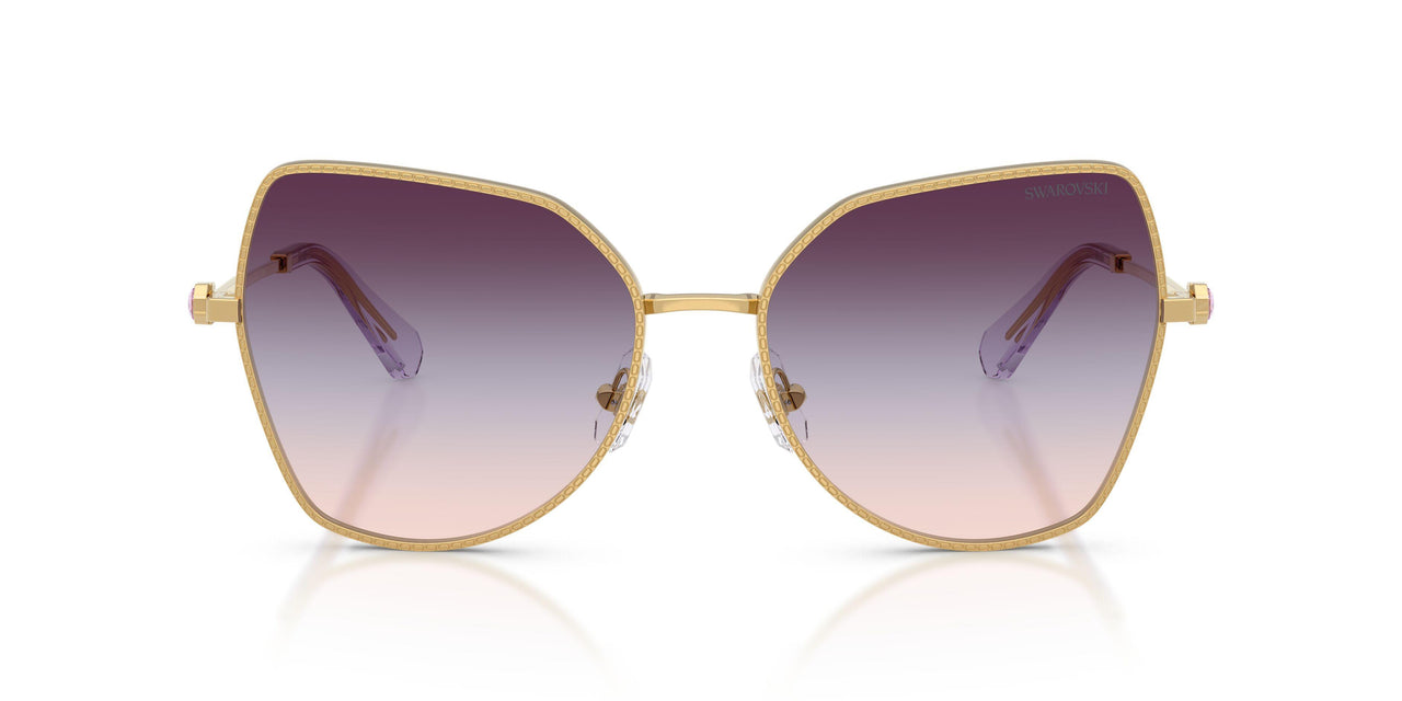 4036U7 - Gold - Gradient Brown/blue/violet