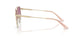 300658 - Gold - Clear Gradient Fuxia Mirror Silver