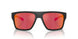 27536Q - Black - Dark Grey Mirror Red/yellow