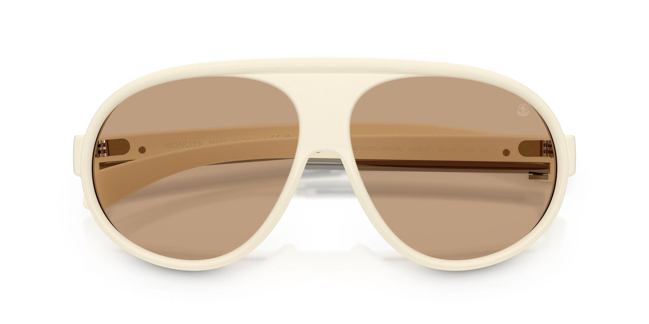 500263 - White - Light Brown Solid