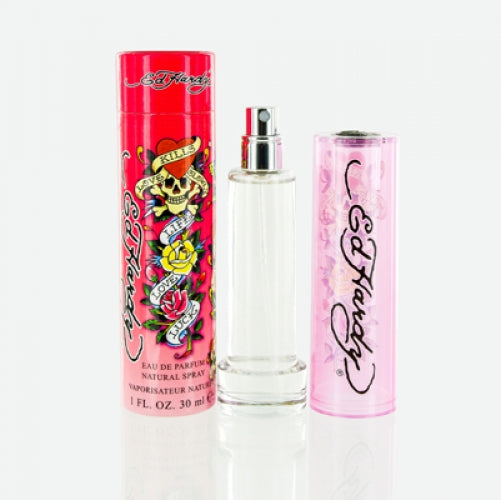 Ed hardy pink fashion bottle