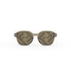 45G - Shiny Transparent Brown - Brown with gold mirror