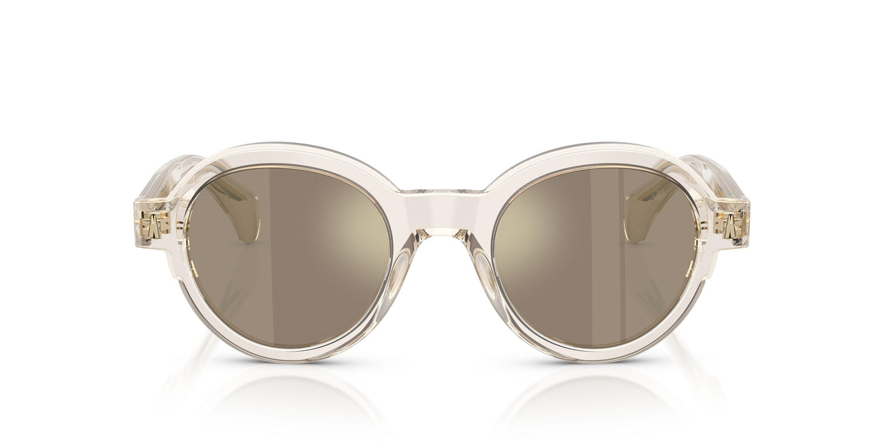 30035A - White - Light Brown Mirror Gold