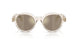 30035A - White - Light Brown Mirror Gold