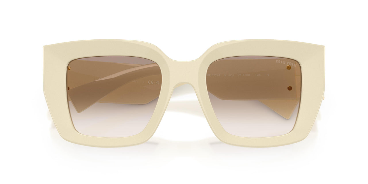 21D90L - White - Clear Gradient Brown
