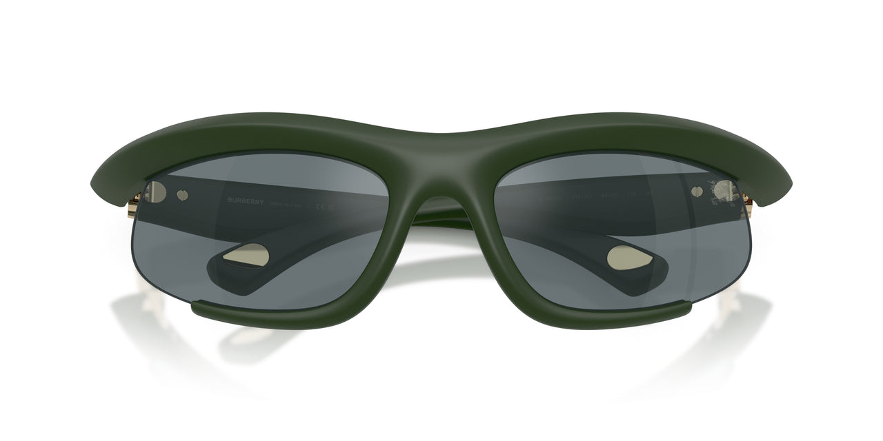 41876G - Green - Grey Mirror Black