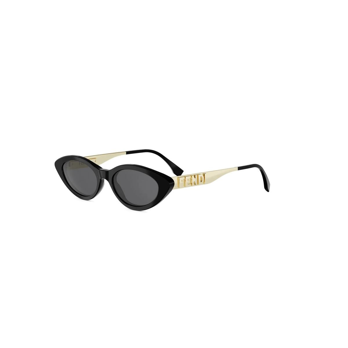 01A - Acetate Shiny Black - Grey