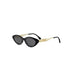 01A - Acetate Shiny Black - Grey