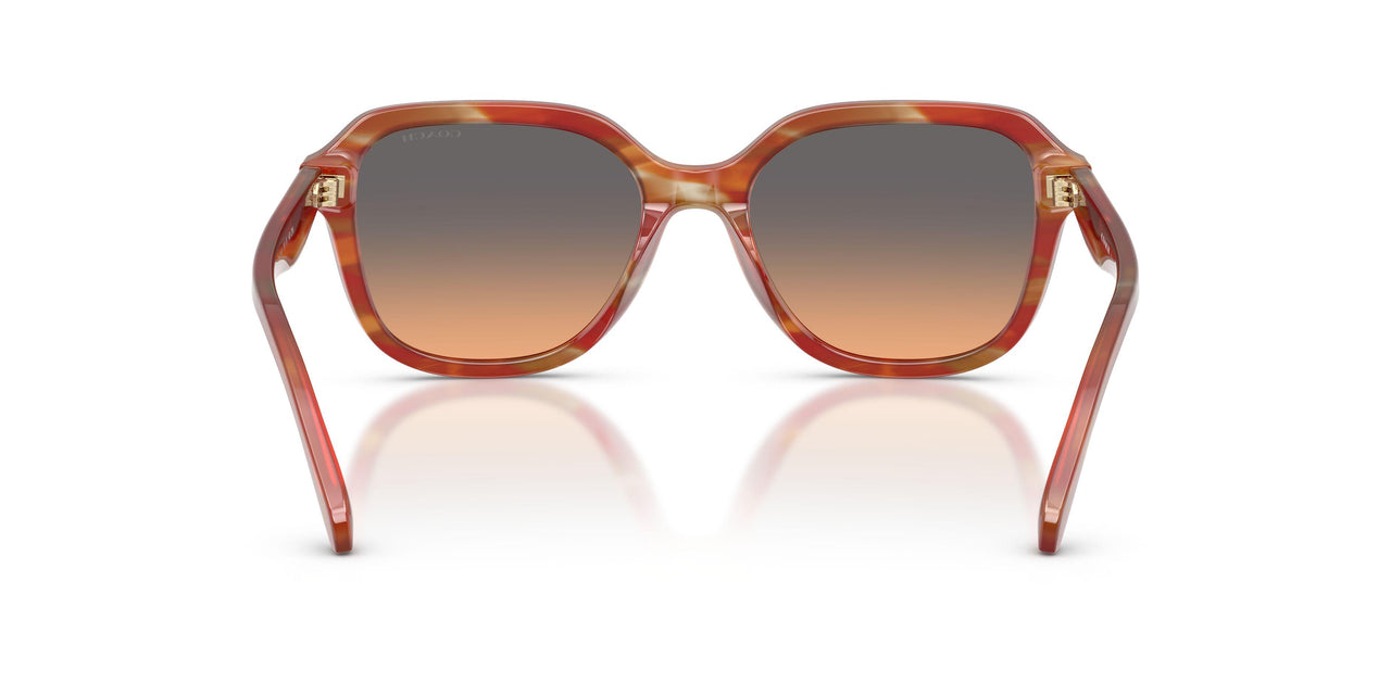 590018 - Red - Smokey Peach Gradient