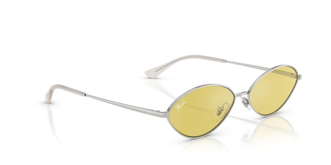 003/6D - Silver - Yellow Mirror Flash Gold