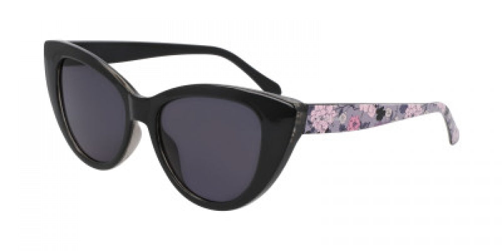 Draper James Black Cat-Eye Sunglasses with Dark Lenses Black Sunglasses | Women main image 3